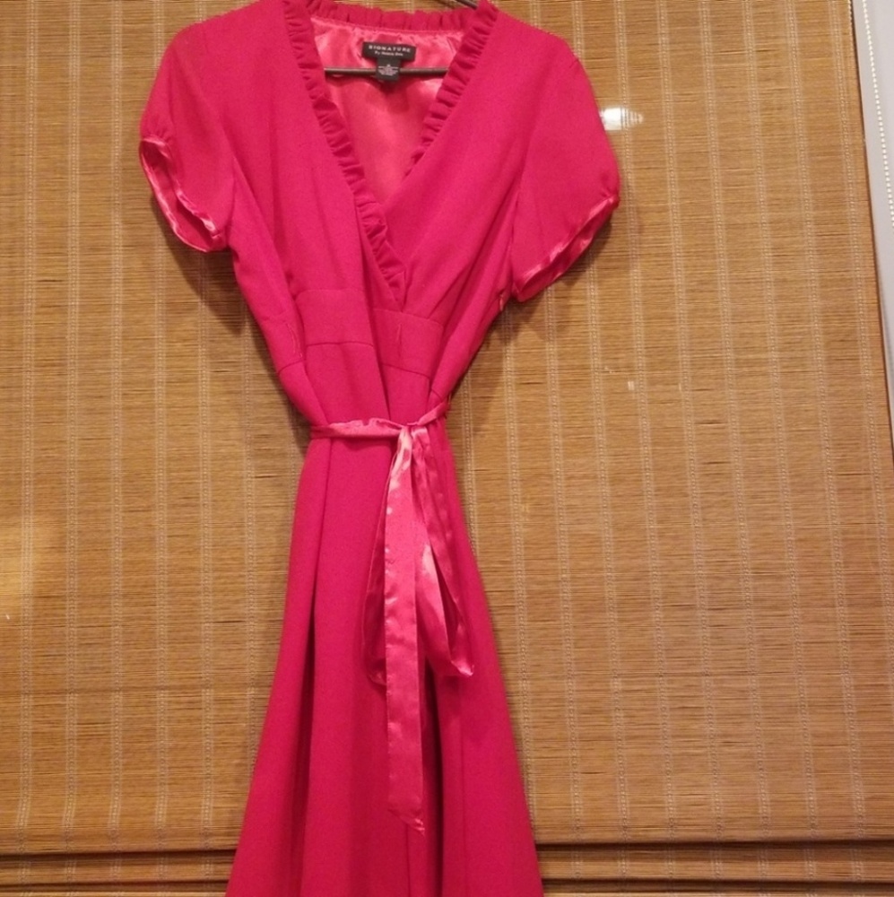 Robbie Bee Sweetheart Red Dress